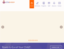 Tablet Screenshot of littleblossommontessori.com